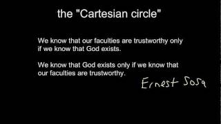 15d Descartes on knowledge certainty and skepticism  Descartess cogito  I think therefore I am [upl. by Edmund]