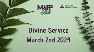 Divine Service at Mapp Hill SDA [upl. by Alyworth623]