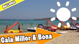 Cala Millor Majorca Spain Tour of beach and resort [upl. by Edge]