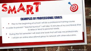 SMART Goals for Teachers [upl. by Publia]