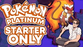 Beating Pokemon Platinum Using Only My Starter [upl. by Carothers]