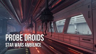 Imperial Probe Droid Factory  Star Wars Outlaws Ambience  Industrial Sounds Chatter [upl. by Lemkul]