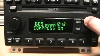 Ford Visteon CD6 radio with AM Stereo amp RDS [upl. by Iliram]