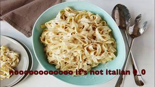 quotItalianquot dishes that Italians dont eat [upl. by Fried]