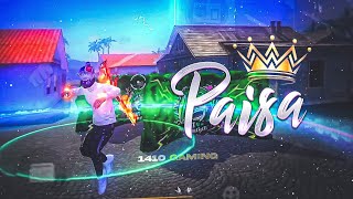 Paisa Free Fire Montage  Trending Song 🔥 free fire song  free fire status [upl. by Swords]