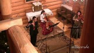 G Caccini Ave Maria viola cello and flute Trio Animando [upl. by Radek]