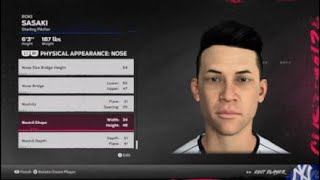 HOW TO CREATE ROKI SASAKI IN MLB THE SHOW 24 🔥 [upl. by Aldarcie]