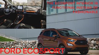 New 2022 Ford EcoSport  The Ford EcoSport 2022 has an assortment of interior [upl. by Notlit]