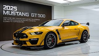 The NEW 2025 SHELBY Mustang GT500 Facelift Official Reveal  FIRST LOOK [upl. by Rog]