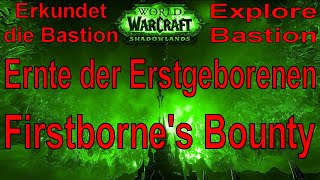 WoW  Ernte der Erstgeborenen  Firstbornes Bounty  Erkundet die Bastion  Explore Bastion [upl. by Victory]