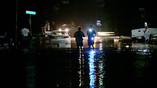 This is a first Flooding impacts Rubonia neighborhood in Palmetto [upl. by Htedirem]