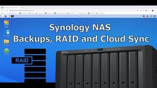 Synology NAS  Backups RAID and The Cloud [upl. by Hein794]