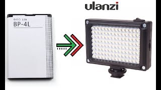 🔆 Аккумулятор 32 для Ulanzi 112 LED BP4L 🔥 [upl. by Nylac]