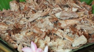 Kalua Pork Recipe on the Big Green Egg [upl. by Baal177]