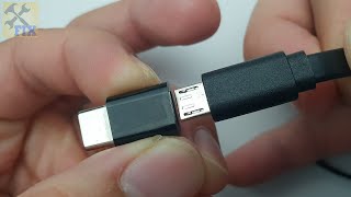 How to Convert Micro Usb Cable to Type C [upl. by Kcireddor472]