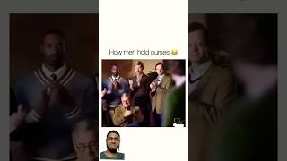 How men hold purses😂😂😂 shorts comedy feed [upl. by Bertram]