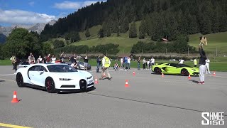 Drag Racing the WORLDS MOST EXPENSIVE CARS Bugatti vs Koenigsegg vs Pagani [upl. by Annissa]