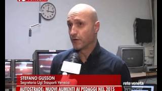 29122014  AUTOSTRADE NUOVI AUMENTI AI PEDAGGI NEL 2015 [upl. by Shira207]