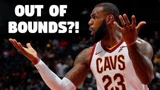 NBA quotOUT OF BOUNDSquot Shots [upl. by Emiolhs]