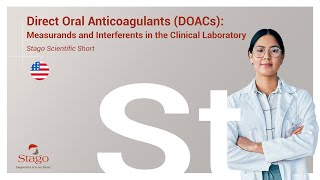 Direct Oral Anticoagulants DOACs Measurands and Interferents in the Clinical Laboratory [upl. by Imer]