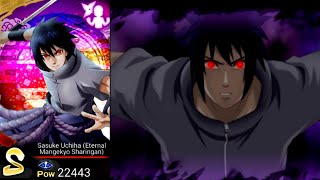 NxB NV Sasuke Eternal Mangekyo Sharingan EXRekit Showcase Solo Attack Mission Gameplay [upl. by Charry]