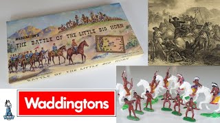 Vintage Waddingtons Battle Of Little Big Horn Game [upl. by Thad12]