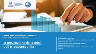 La prevenzione della crisi ruoli e responsabilita’ 4°webinar [upl. by Arted737]