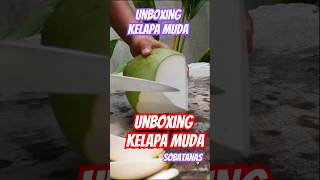 Unboxing kelapa muda videoviral unboxing kelapamuda coconut fruit [upl. by Assiral]