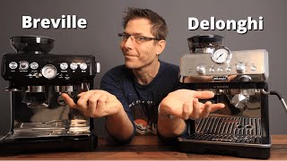 Breville Barista Express vs Delonghi La Specialista Arte  Which is BETTER [upl. by Ferne]