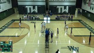 Wauwatosa West vs Waukesha North Varsity Girls Volleyball 10824 [upl. by Hanauq]