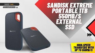 SanDisk Extreme Portable 1TB 550MBs External SSD [upl. by Shugart427]