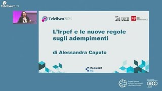 Alessandra Caputo Nuova Irpef [upl. by Marlette]