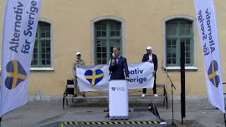 Alternativ för Sveriges torgmöte i Almedalen  Vänsterpartiets dag [upl. by Lupien]