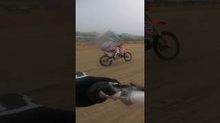 500cc VS 250cc Honda CR Top Speed Battle offroad moto motorcycle offroad beach [upl. by Jocelyn]