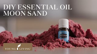 DIY Essential Oil Moon Sand  Young Living Essential Oils [upl. by Venuti5]