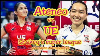 Ateneo vs UE highlight  classification match  Shakeys super league pre season championship game [upl. by Ennasirk]