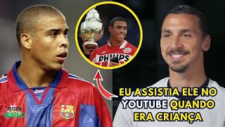 IBRAHIMOVIC FALANDO DE RONALDO FENÔMENO NAZÁRIO LEGENDADO [upl. by Vezza202]