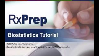 RxPreps Biostats MiniTutorial [upl. by Shaw]