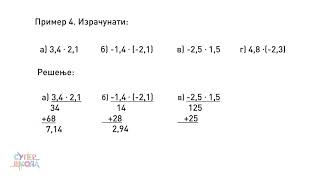 Množenje racionalnih brojeva  Matematika za 6 razred 47  SuperŠkola [upl. by Iveksarap]