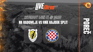 B4 Live Stream NK Radomlje  HNK Hajduk Split [upl. by Schoof]