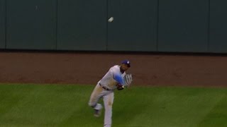 Puig makes a great throw to get Story [upl. by Holli]