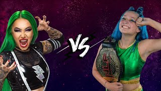 NLP Wrestling Stipulations 2019 NLP Womens Championship Shotzi Blackheart vs Billie Starkz [upl. by Llekcm]