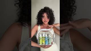 Routine capelli ricci post workout con il kit SportampGo [upl. by Eidua]