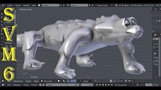 Modificateur Peau ou Skin Blender 3D Tutoriel N°1 Français SVM6 [upl. by Sloatman]