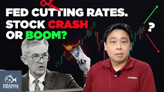 Fed Cutting Rates Stock Crash or Boom [upl. by Meneau]