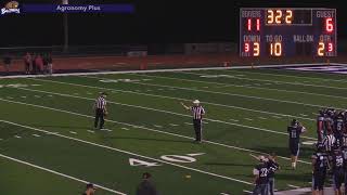 Hanson FB vs CanistotaSenior Night TRY 2 [upl. by Vod]