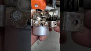 Hidden Tecumseh Carburetor Vent Hole  Stop The Flooding shorts [upl. by Edgard]