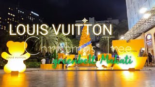 LOUIS VUITTON Christmas Tree  Ayala Malls Greenbelt Makati [upl. by Heyer8]