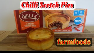 BELLS Chilli Scotch Pies From Farmfoods [upl. by Lavern]