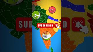 Pakistan army 🇵🇰 and china 🇨🇳 attack india 🇮🇳  shortvideo nutshell countryballsvirlshort [upl. by Natka]